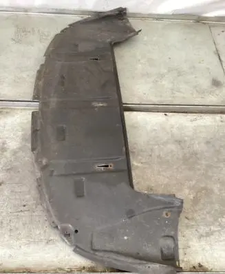 Front bumper skid plate/under tray