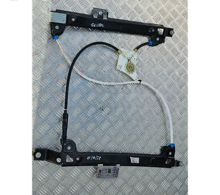 Front window lifting mechanism without motor