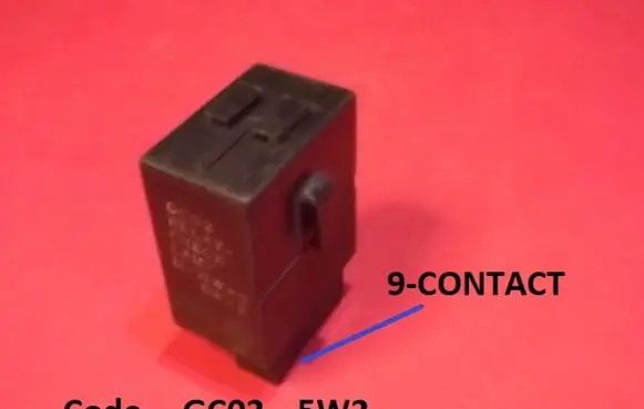 Mazda 626 Light relay GC02 5W2