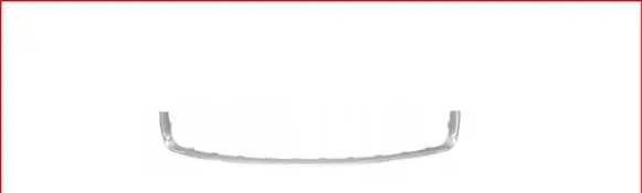 Skoda Superb B6 (3T) Front bumper splitter molding 
