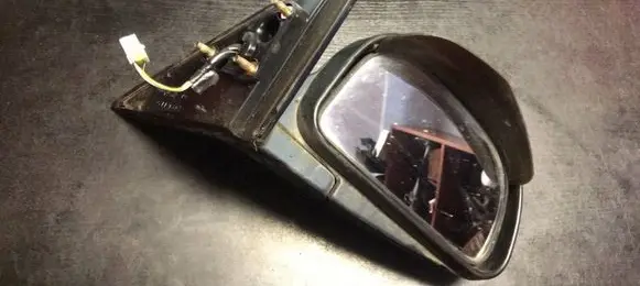 Mitsubishi Galant Front door electric wing mirror E2016004