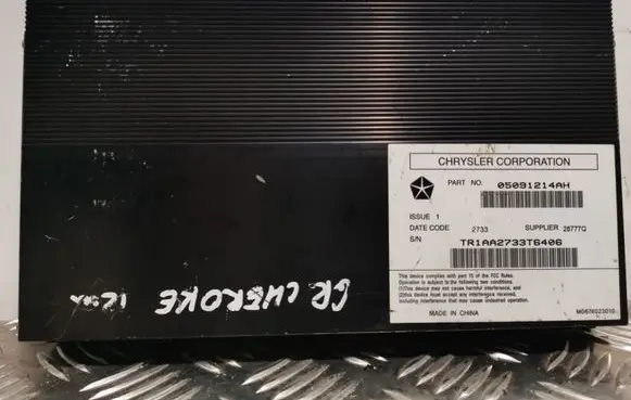 Jeep Grand Cherokee Sound amplifier 05091214AH