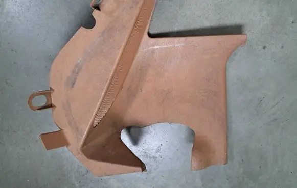 Mercedes-Benz E W124 Foot rest pad/dead pedal 1246880106