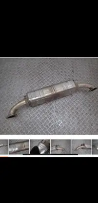 Porsche 911 991 Middle muffler/silencer 