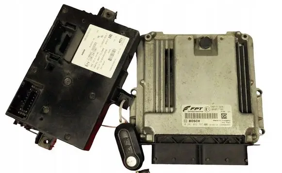 Engine ECU kit and lock set