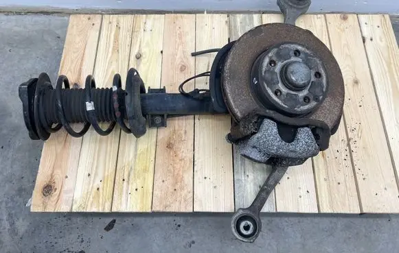 Mercedes-Benz E A207 Front shock absorber with coil spring A2073207138