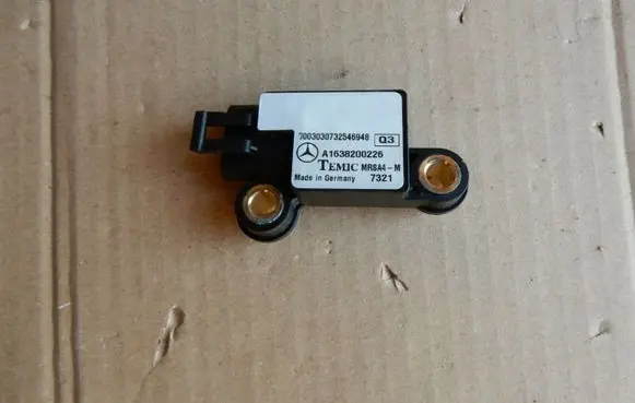 Airbag deployment crash/impact sensor