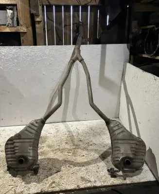 Volkswagen Phaeton Muffler/silencer 3D0253611R