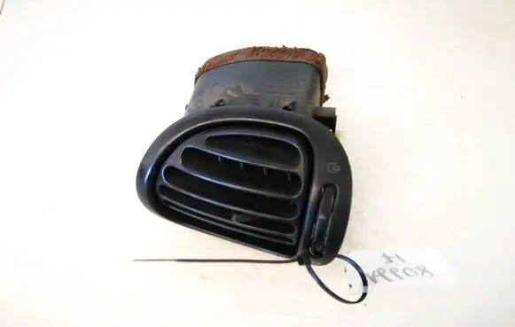 Peugeot 206 Dash center air vent grill 9632184377