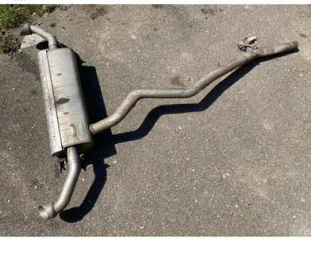Volkswagen Touareg III Muffler/silencer 4M4253611G 4M4253181BL