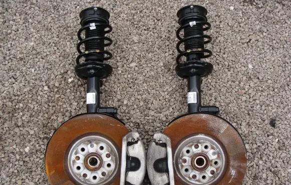 Audi Q3 F3 Front wheel hub spindle knuckle 5Q0407258A