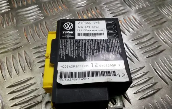 Volkswagen PASSAT B6 Airbag control unit/module 3C0909605J