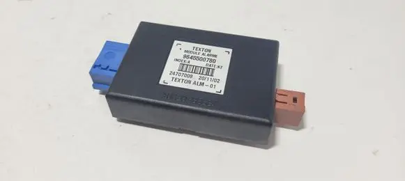 Peugeot 307 Alarm control unit/module 9645500780