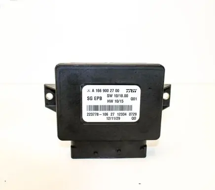 Mercedes-Benz GL X166 Rear brake EMF control unit/module A1669002700