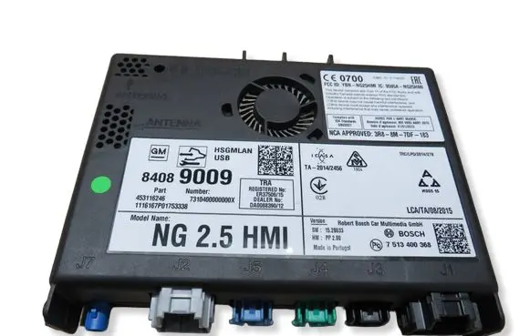 Opel Insignia A GPS navigation control unit/module 84089009 453116246 7513400368