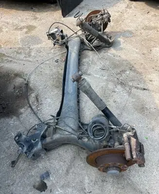 Rear axle beam