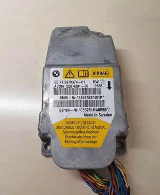 BMW 5 E60 E61 Airbag control unit/module 65776978374
