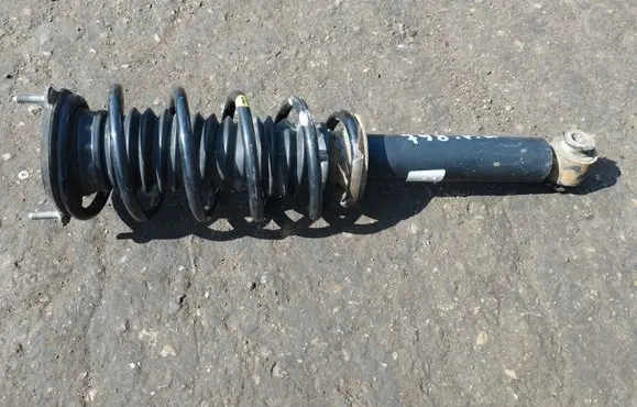 Peugeot 407 Front shock absorber with coil spring