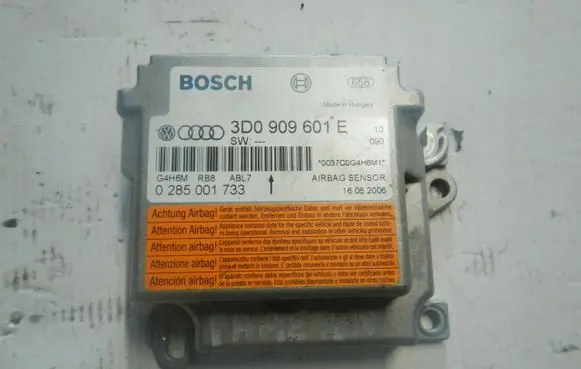 Volkswagen Touareg I Airbag control unit/module 3D0909601E