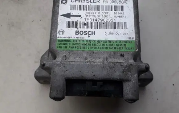 Chrysler 300M Airbag control unit/module 0285001357 04602350AC
