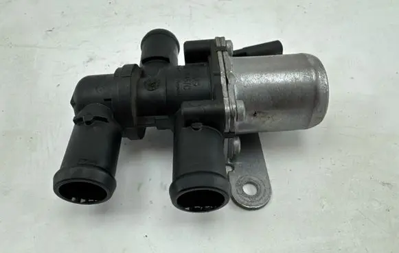 Coolant heater control valve