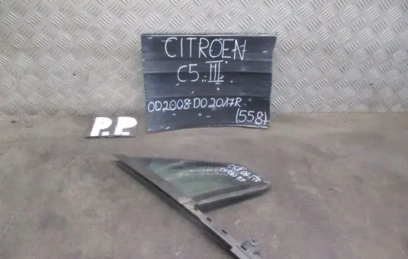 Citroen C5 Sliding door window/glass DOT211