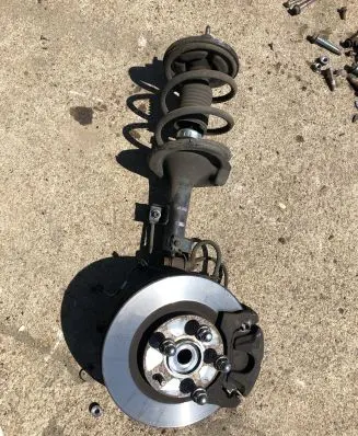 Mitsubishi ASX Front wheel hub spindle knuckle