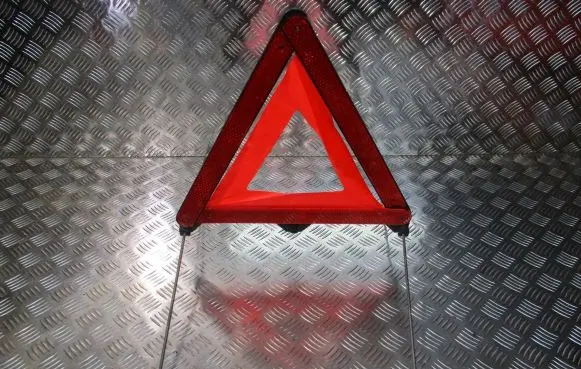 Seat Leon (1P) Emergency warning sign 