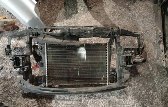 Opel Corsa D Radiator support slam panel 13191106