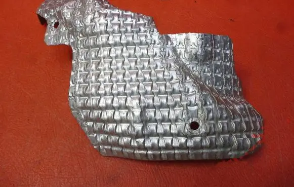 Jaguar XF X250 Heat shield in engine bay 