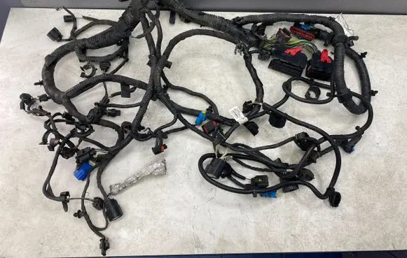 Engine installation wiring loom