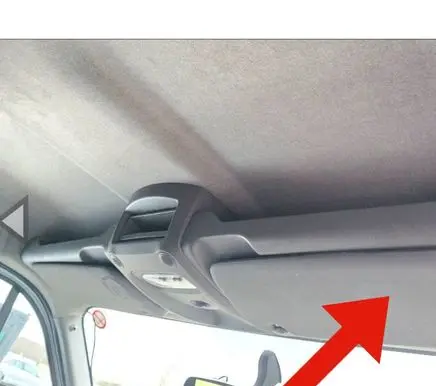 Renault Master III Sun visor 