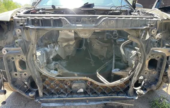 Audi A6 S6 C6 4F Radiator support slam panel 4F0805594