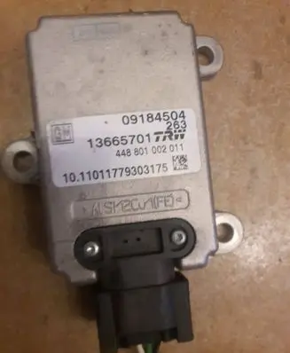 Opel Vectra C ESP acceleration yaw rate sensor 09184504 448801002011