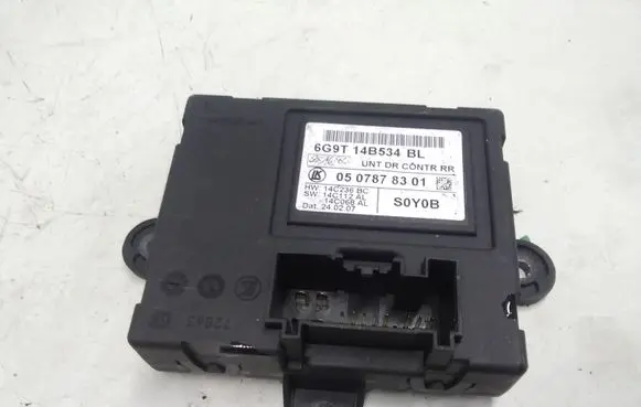 Volvo S80 Door control unit/module 6G9T14B534BL 0507878301