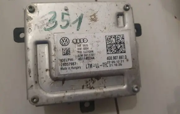 Audi A6 C7 Headlight ballast module Xenon 401140244 28357987 4G0907697D