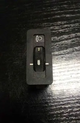 Panel lighting control switch