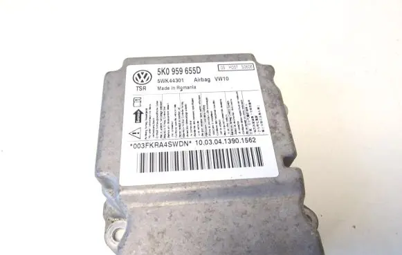 Volkswagen Golf VI Airbag control unit/module 5K0959655D