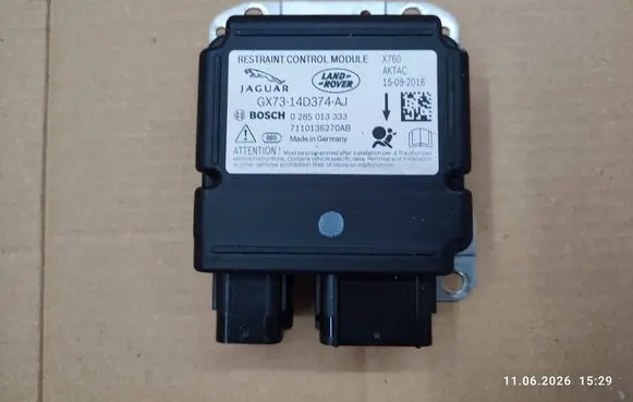 Jaguar XE Airbag control unit/module GX7314D374AJ