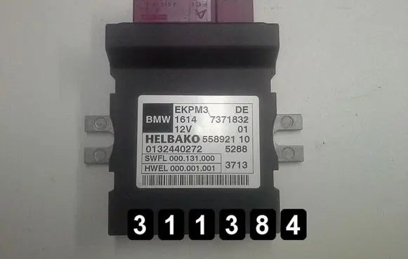 BMW 5 F10 F11 Engine control unit/module 0132440272