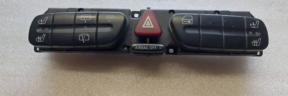 Mercedes-Benz C W203 Hazard light switch 2038218658