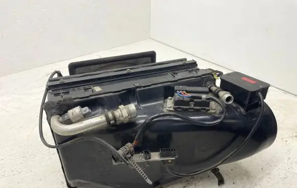 Interior heater climate box assembly