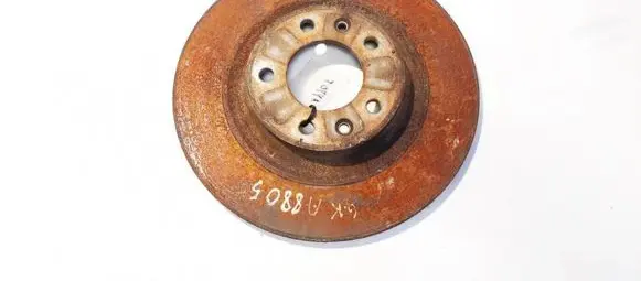 Citroen C5 Rear brake disc neventiliuojamas