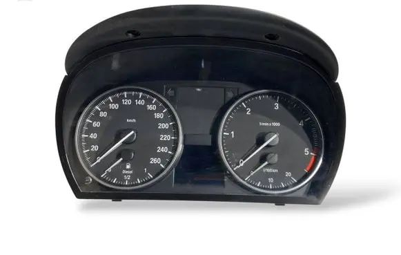 BMW 3 E90 E91 Speedometer (instrument cluster) 9166846