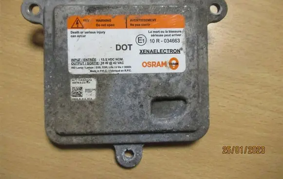 Jaguar XF X250 Headlight ballast module Xenon A71154400DG 10R034663