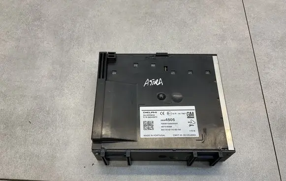 Opel Astra K GPS navigation control unit/module 39084505