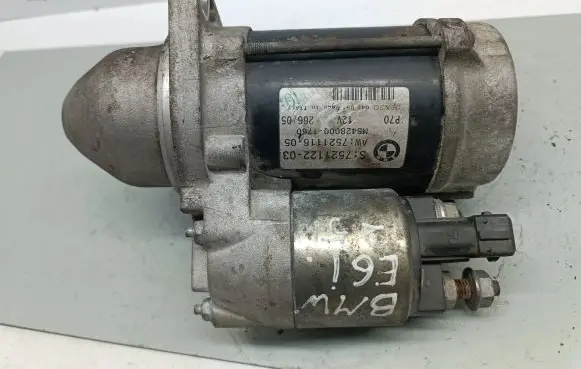 BMW 5 E60 E61 Starter motor 7521122 7521116 MS4280001760