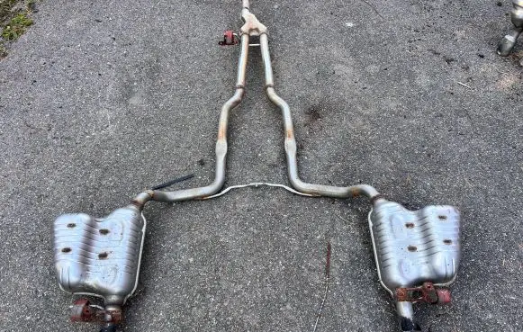 Audi A5 8T 8F Muffler/silencer 4F0253611AA 4F0253612AA