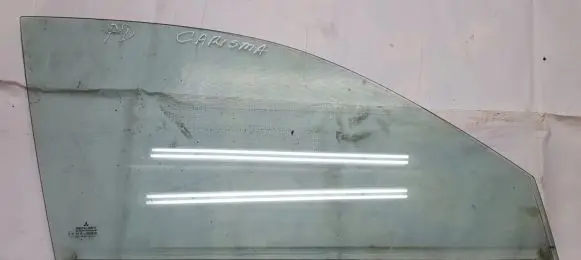Mitsubishi Carisma Front door window glass four-door