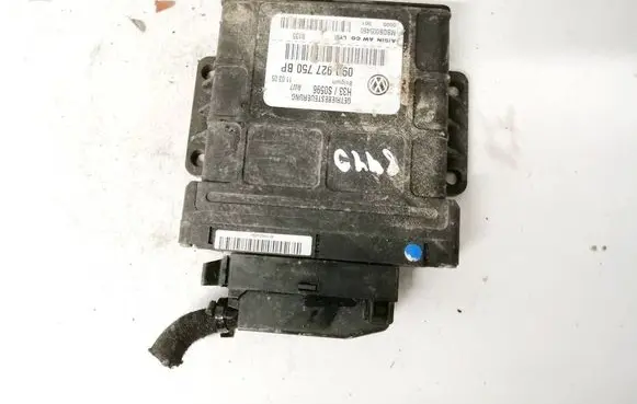 Volkswagen Touareg I Gearbox control unit/module 09d927750bp s0596